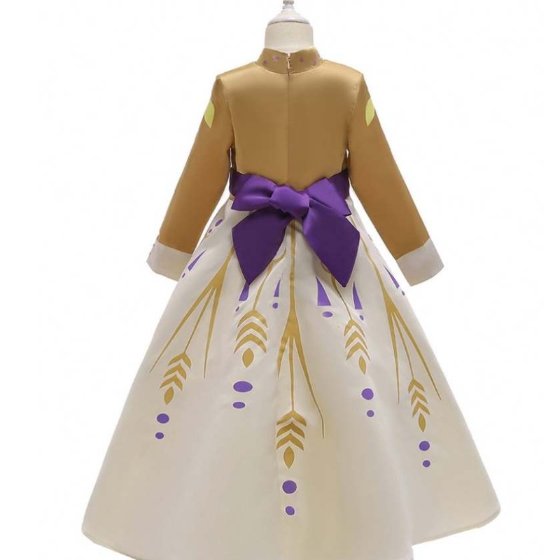 Film 2 Princezna Elsa a Anna Baby Girls Cosplay Dress BX1662