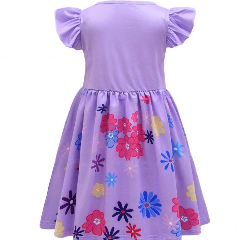 Dívky encanto šarm šaty encanto převlečení karneval letní panenské děti princezna mirabel isabelanarozeninová párty šaty u