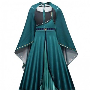 Anna Elsa Princess šaty pro dívku Narozeninový večírek Tulle Prom Gown Kids Helloween/christmas cosplay cosplay queen korunovace kostýmu