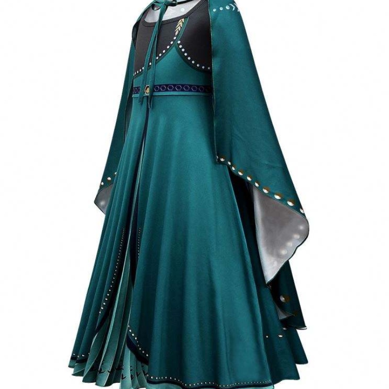 Anna Elsa Princess šaty pro dívku Narozeninový večírek Tulle Prom Gown Kids Helloween/christmas cosplay cosplay queen korunovace kostýmu