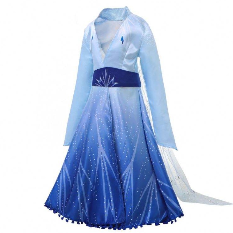 Nový příjezd Elsa Frozen Dress Princess Elsa kostým pro dívky