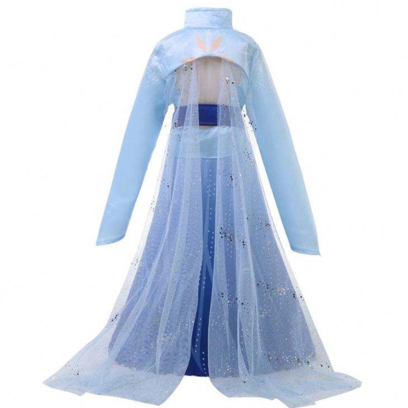 Nový příjezd Elsa Frozen Dress Princess Elsa kostým pro dívky