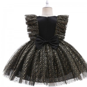 Holčička tutu party šaty šaty květinové dívky šaty pro svatbu 1 2 3 4 5 letnarozeninové děti oblečení princezna tulský kostým