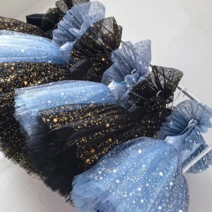 Holčička tutu party šaty šaty květinové dívky šaty pro svatbu 1 2 3 4 5 letnarozeninové děti oblečení princezna tulský kostým