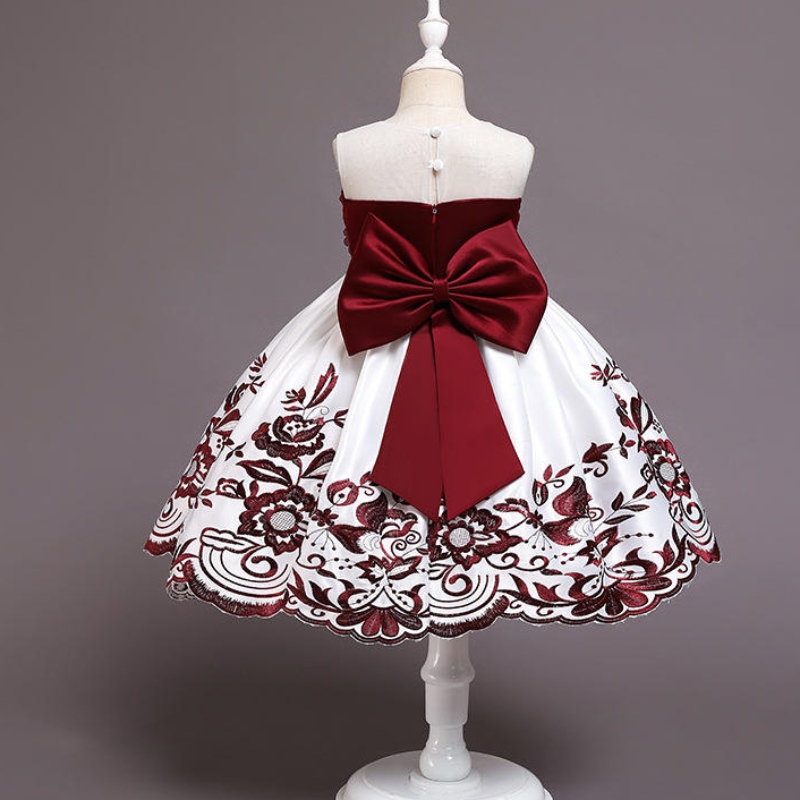 Děti dívky pártynosí kostým pro děti květinové dívky družička svatební šaty elegantní formální šaty