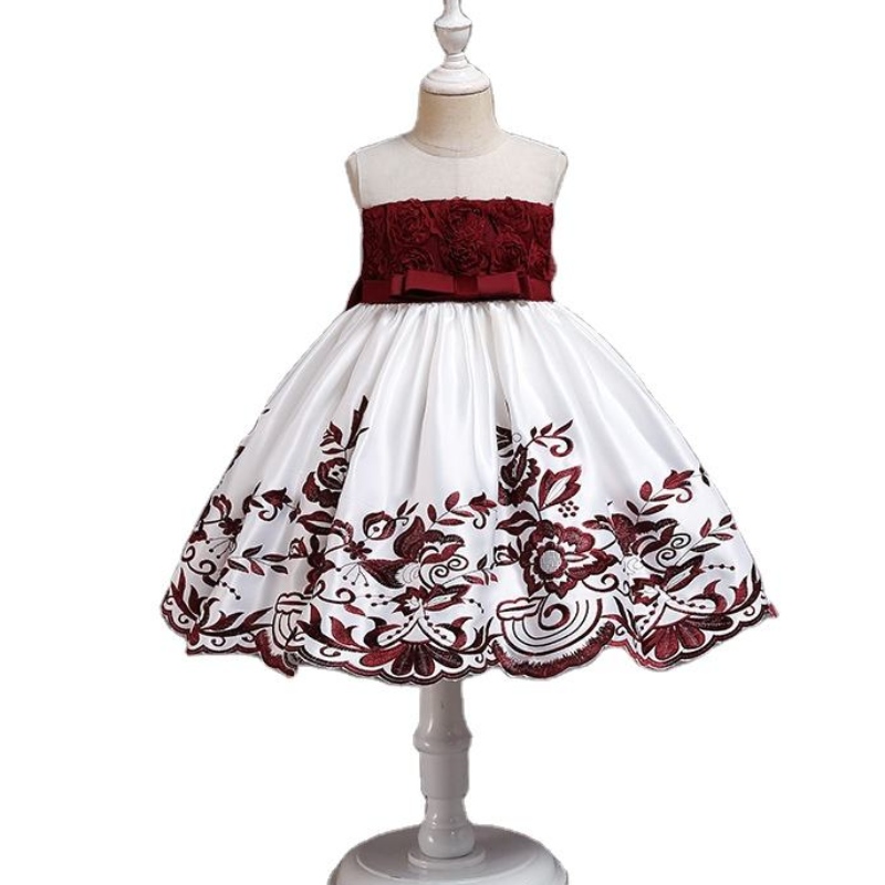 Děti dívky pártynosí kostým pro děti květinové dívky družička svatební šaty elegantní formální šaty