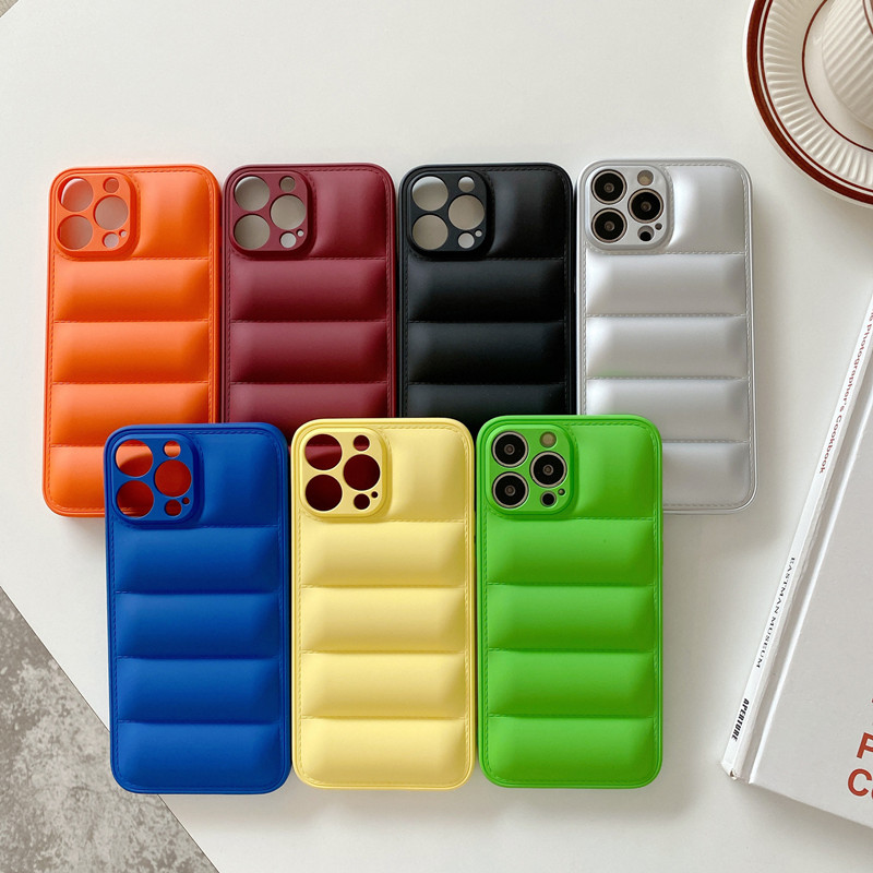 Nový produkt je vhodný pro Apple iPhone14 Down Jacket Plivní barvy mobilního telefonu, upgrade plné ochrany proti skromnému, anti-kolizní ochranný kryt