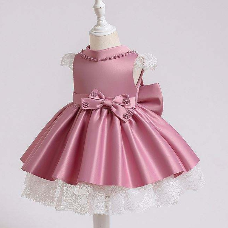 Baigenejnovějšínávrhy holčičky párty šaty květinové dívky flitry Princess Dress Christmas Baby Girl šaty xz003