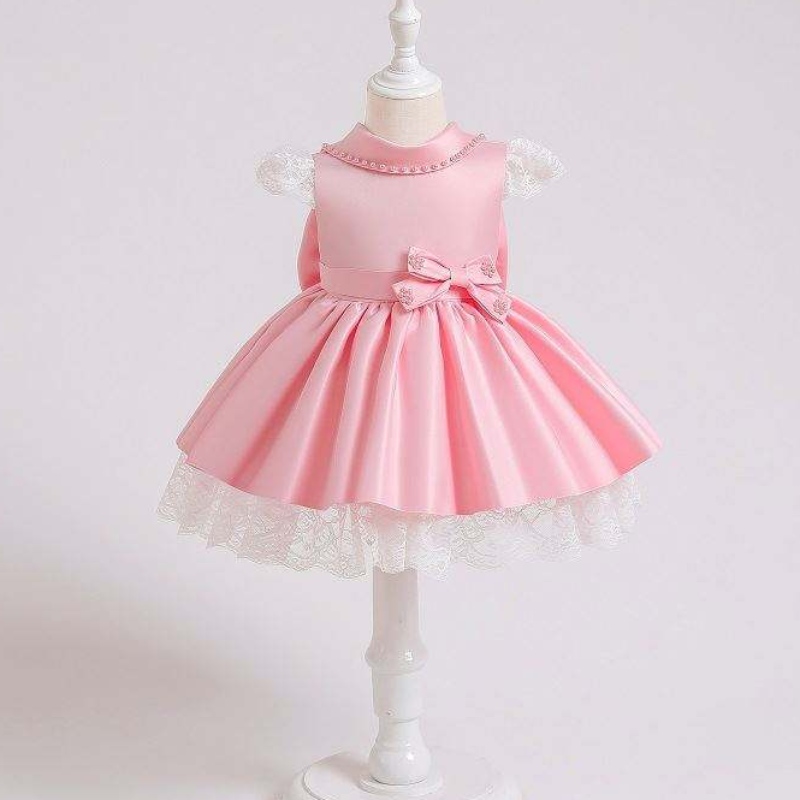 Baigenejnovějšínávrhy holčičky párty šaty květinové dívky flitry Princess Dress Christmas Baby Girl šaty xz003