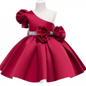 Baige Flower Freatin Girls Letní šaty STRANY PARTRAMY BRIDANGE GIRL Šaty obchodování Kids Clothes L0821