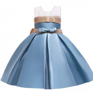 Baige holčičky oblečení sady dětské osvětlení párty šaty dětské šaty dívky dívky
