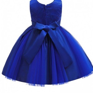 Dívky párty šatynověnarozené dívky oblečení Kids Full Moon Narozeninové šaty pro děti