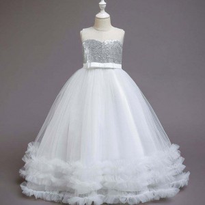 Dívky dívky párty PRO PROM Květí dívky Princezna svatební plesové šaty večerní šaty