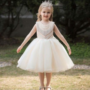 Baigenové modely dívčí party šaty Šifón princezna Flower Summer Baby Boutique L5300
