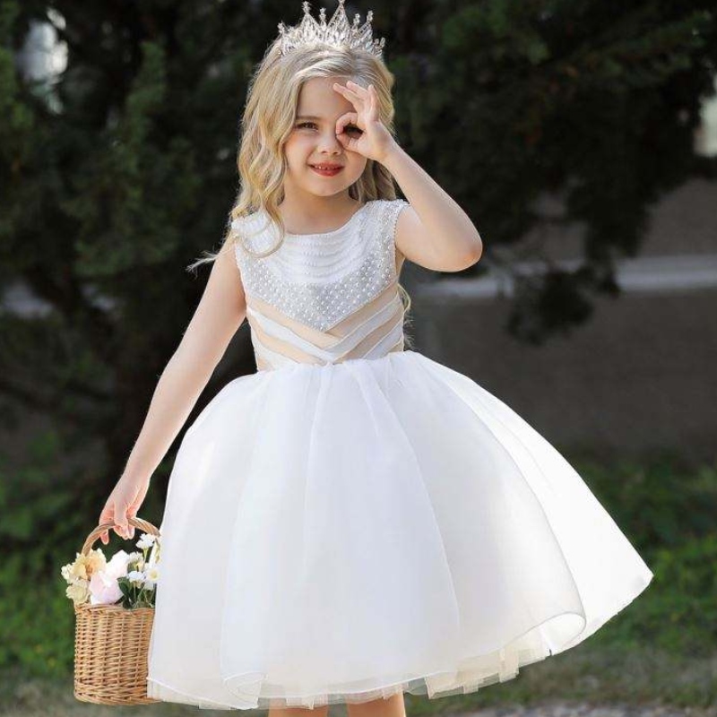 Baigenové modely dívčí party šaty Šifón princezna Flower Summer Baby Boutique L5300