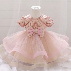 2020 Nové dětské šaty Kids Letní párty Oděvy Dětské oblečení Little Girl Party Lats L1930xz