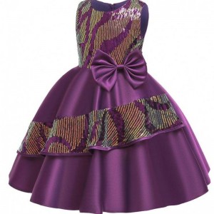 Holčička oděvnejnovější design dětské flickové flitry pláště L5146