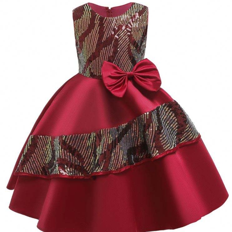 Fancy Frock Flitry Designs Girls Party Bling Bling Šaty Kids Clothes L5146