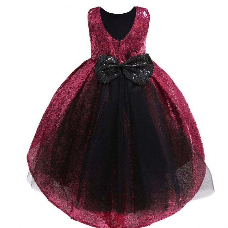 Děti \\ Princezna sukně dívky Svatební šaty Flower Girl Dress Kids Cocktail Cathed Clots Children Frock Design 751