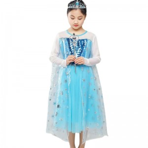 Dívky \\\\ \'Ice Princess Dress Costume Birthday Halloween Christmas Fancy Party Outfit