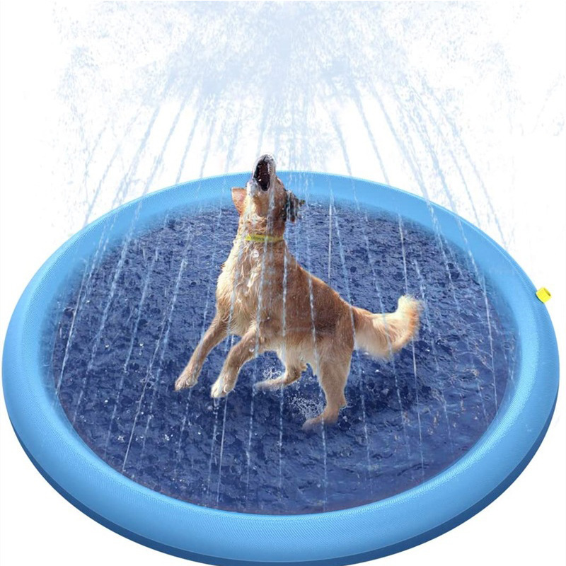 Nafukovací 170cm psí splash splash pad venkovní