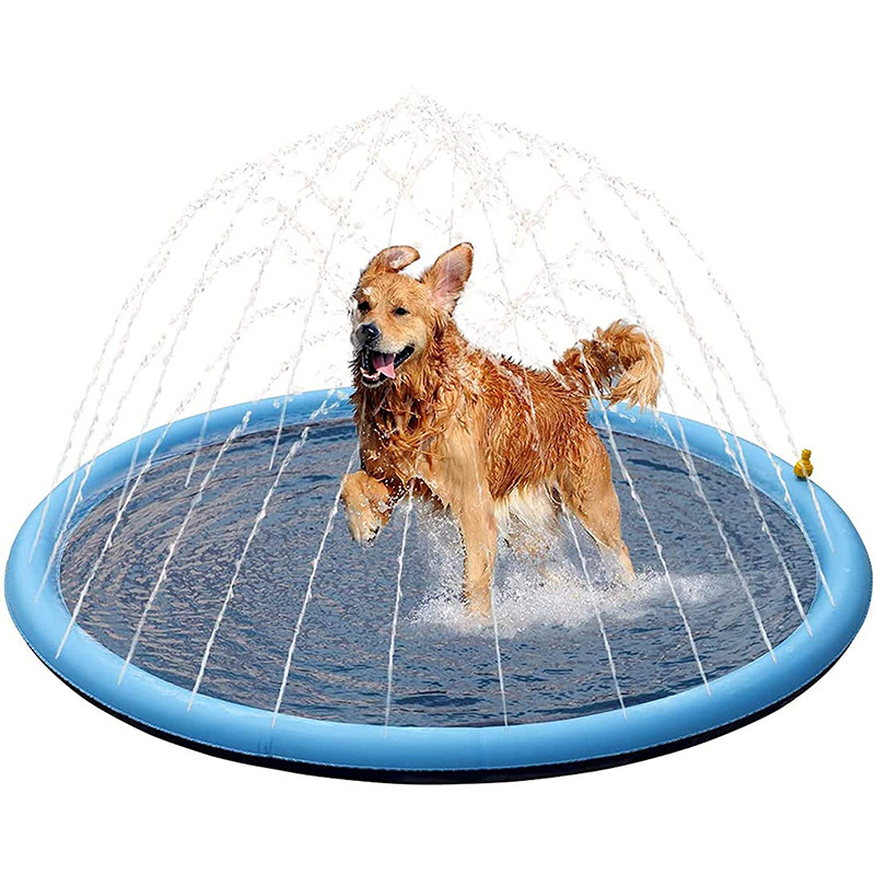 Nafukovací 170cm psí splash splash pad venkovní
