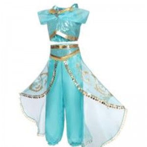 Kostým princezny Halloween Děti dívčí šaty Cosplay Cosplay Costupes pro dívky role kostým 4 až 10 let