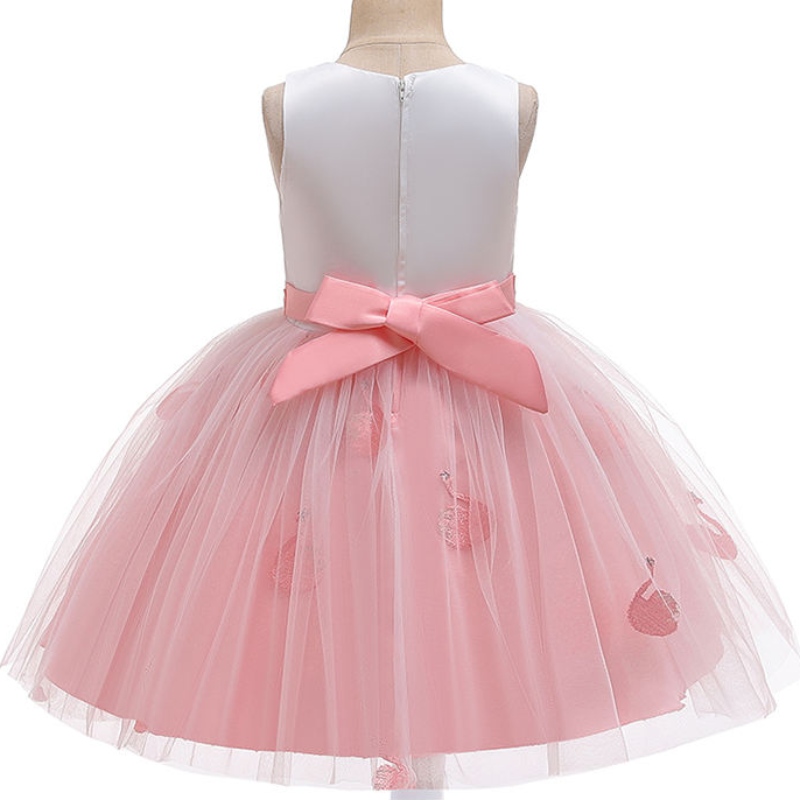 ANSOO Kids Girls Dresses Rainbow Birthday Princess bez rukávů