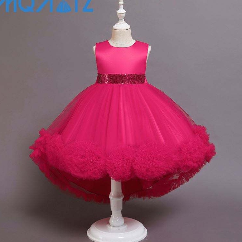 Baige Hot Sale Girl Princess Party Šaty Frock Kids Party Dlouhé šaty Flower Girl šaty