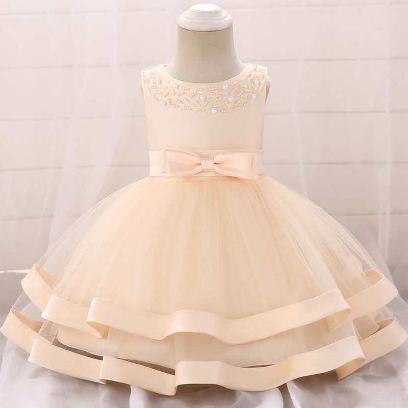 Pearl Baby Girls balet tutu šaty letní horký prodej Velkoobchod svatebnínarozeninové párty šaty