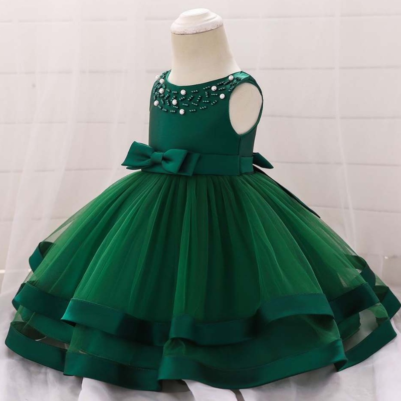 Pearl Baby Girls balet tutu šaty letní horký prodej Velkoobchod svatebnínarozeninové párty šaty