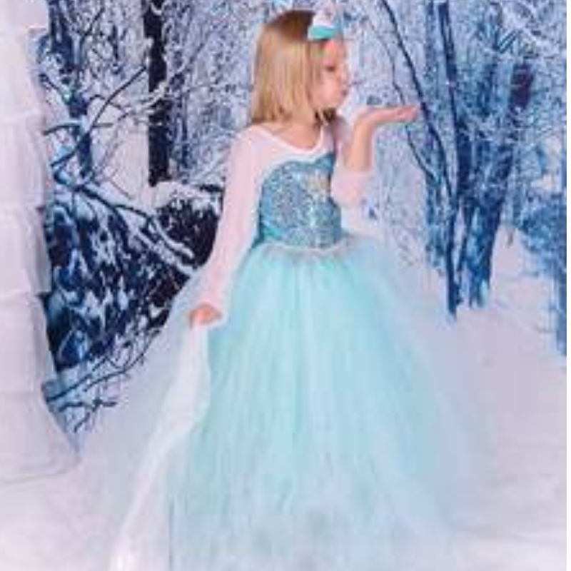 Baige TV&movie Elsa Anna Girl Party Performance Dresses Halloween cosplay šaty kostýmy