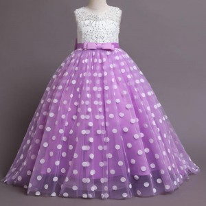 2022 Vysoce kvalitní párty dětské šaty flitry krajky Elegantní vánoční děti šaty pro dívky oblečení děti děti svatební šaty
