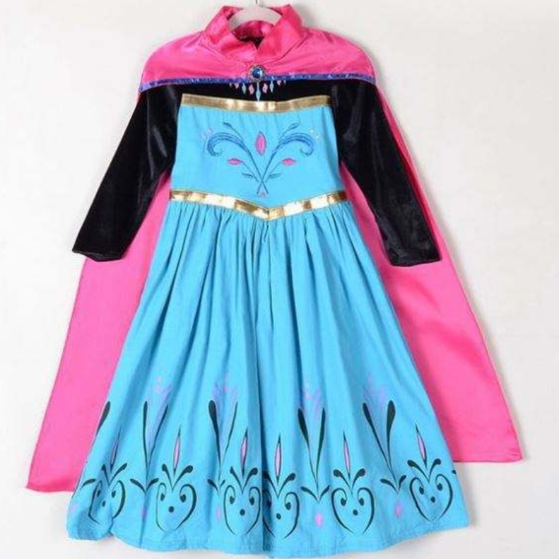 Elsa Fairy Tale Halloween šaty cosplay dárkové kostýmy Anna Elsa Party Performance Outfit Bxzzpf