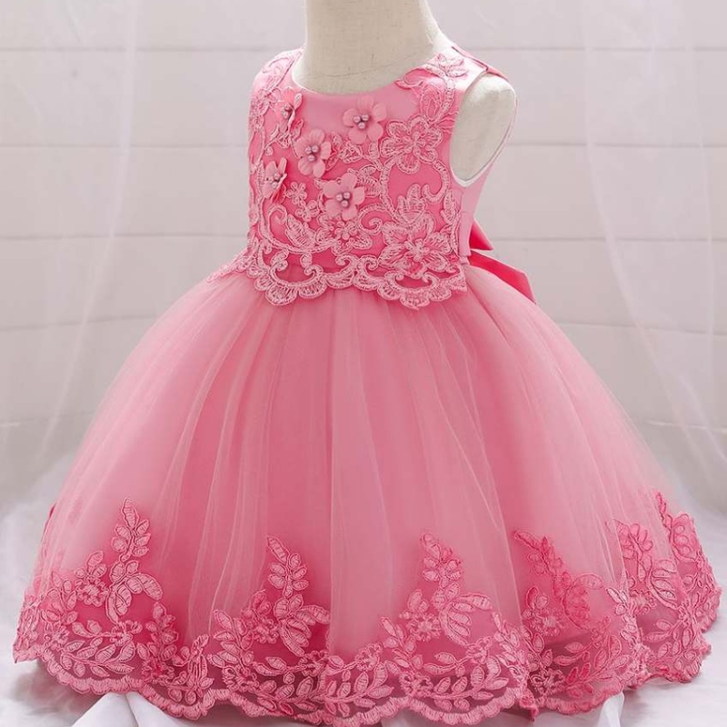 Baige Summer Baby Girls Dress kojenecké dívky party kostým květinové šaty l5097xz