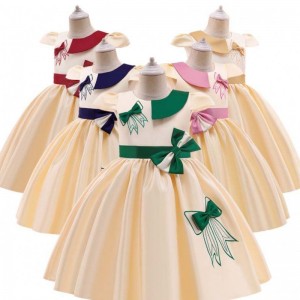 Baigenejnovějšínávrhynarozeniny květinový večírek děti děti svatební princezna malé děti oblečení dívky šaty