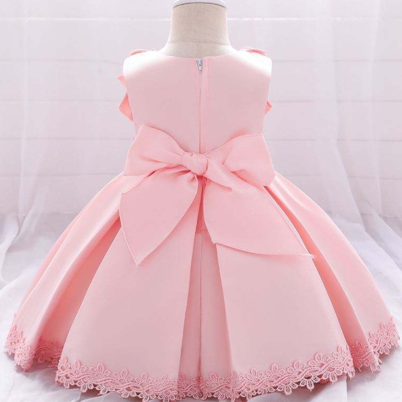Baige New Style Princess Flower Girl Evening Gord Children Svatební šaty l1976xz