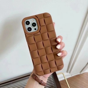 Vhodné pro Apple iPhone 14/14 Pro pouzdro, All Inclusive Fall Proof Mobilní telefon Ochranný pouzdro, kostkované trojrozměrné ochranné pouzdro TPU