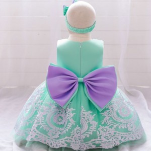 Baigenejnovější design Lovely Girl Flower Baby Girl Children Party Western Kids Svatební šaty l2022xz