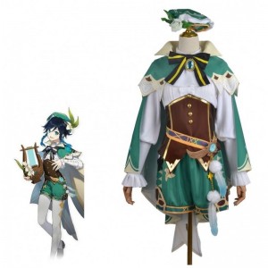 2022 Nové hry Halloweennarozeninynarozeniny karnevalové party rekvizity genshin dopad Barbatos cosplay cosplay costume