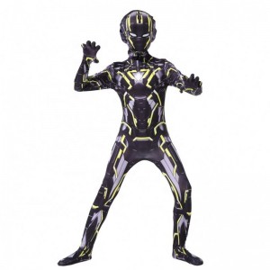 Nový design Cool Avenger Parent Children Costoes Halloween cosplay 3d svalové tisk železných sad pro muže