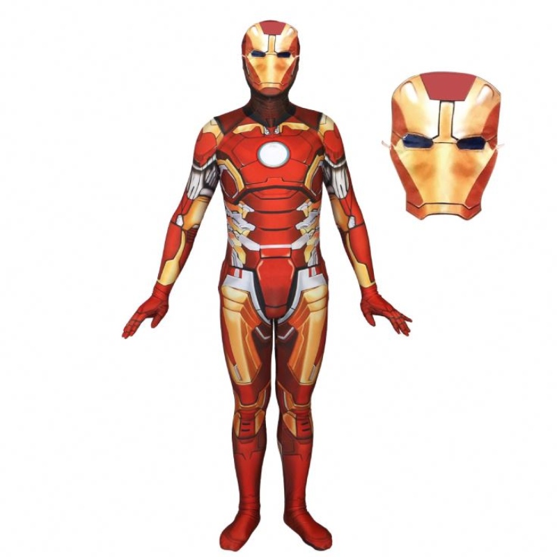 Super Hero Cosplay Iron Suits for Kids Halloween Carnival Narozeninová párty představení kombinéza cosplay děti \\ kostýmy