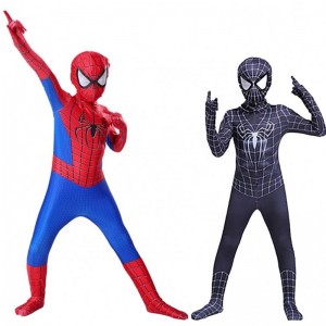 Vysoce kvalitní plus velikost kombinéza Halloween cosplay sady pro muže Traje Spider Man Spandex TV&movie kostým