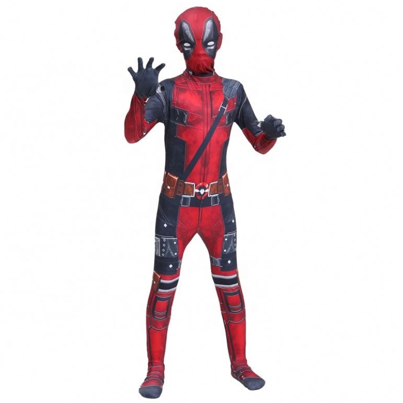 Chlapci skvělé filmy anime superhrdina Halloween Xmas Party dárky cosplay mrtvé bazén děti kostýmy se zbraněmi hlavy meče