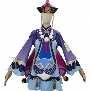 Aliexpress Hot Selling Genshin Impact Qiqi kostým Huisoul Night Zombie Halloween komické cosplay kostýmy