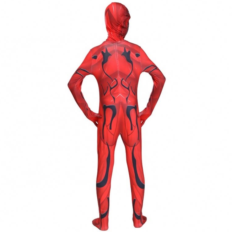 Red Marvel Movie Speciální kombinéza Dospělé děti děti chlapci superhrdiny těsné halloween scorpion Venom Spiderman Cosplay Cosplay