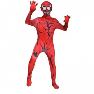 Red Marvel Movie Speciální kombinéza Dospělé děti děti chlapci superhrdiny těsné halloween scorpion Venom Spiderman Cosplay Cosplay