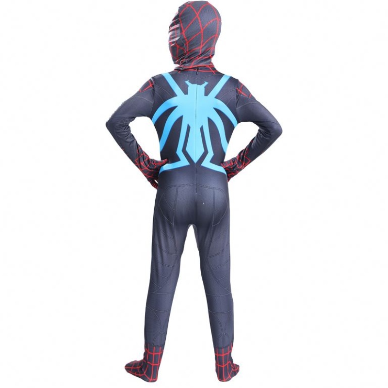 Nová filmová hra Muscle TV Parent-Children Boys Kid Amazing Black Red Superhero Jumpsuit Halloween Anime Cosplay Spiderman Costume