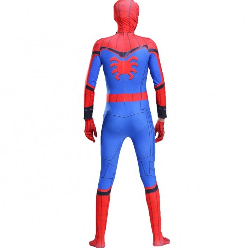 Televizní filmová hra kombinézu rodičovství paralelního vesmíru Black Spider Jumpsuit Anime Cosplay Spiderman Halloween kostým