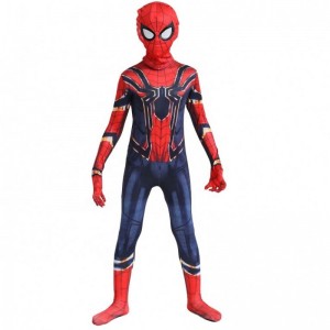 Velkoobchod klasický fantastický černý&red halloweenský oblek Anime TV&movie Kid Cartoon Clothing Spiderman Performance Costýmy kombinézy